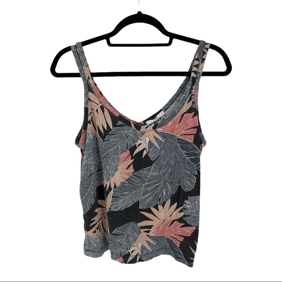 Vans Floral Tropical Lightweight Tank Top Size M - Picture 5 of 9